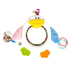 Игр. разв. мяг., 24 см., ПИНГВИН, Bondibon, CRD 19,5х27,5 см., арт.TE8083-24
