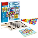 Развивающие игры из дерева Bondibon «МОЗАИКА ЦВЕТА», BOX