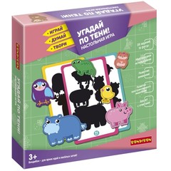 Настольная игра "УГАДАЙ ПО ТЕНИ" Играй Думай Твори Bondibon