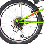 Велосипед NOVATRACK 20" RACER, зеленый, сталь, 12 скор., Power, V-Brake