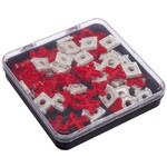 Обучающие игры Bondibon Настольная игра «КРЕСТИКИ-НОЛИКИ», BOX 22х21х5,5 см