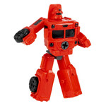 Трансформер робот-машина городской службы, 2в1 BONDIBOT Bondibon, пожарная машина, цвет красный, CRD13,5х11,5 см.