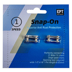 Замок цепи Bike parts CL-01, 2 шт. на блистере