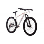 Велосипед STINGER 27.5" RELOAD EVO белый, алюминий, размер 16"