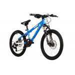 Велосипед NOVATRACK 20" EXTREME, синий, алюм., 7 скор., Shimano/MICROSHIT, диск.тор.STG