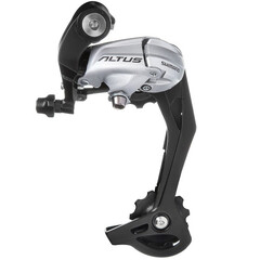 Перек-ль задний Shimano Altus, M370, SGS, 9 ск., цв. серебр.
