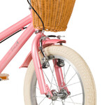 Велосипед NOVATRACK 16" ADELE, сталь, розовый, полная защита цепи, ручной передний и задний тормоз,