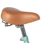 Велосипед NOVATRACK 14" MAPLE, светло бирюзовый, полная защита цепи,тормоз нож.,крылья, багажник, пе