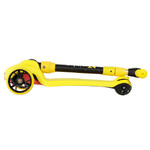 Самокат Novatrack RainBow Car, колеса 120x80 мм, желтый