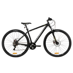 Велосипед FOXX 29" CAIMAN черный, сталь, размер 22