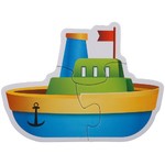 Набор пазлов ТРАНСПОРТ, Bondibon, 6 пазлов, BOX 23х17х3 см.