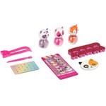 Набор детской декорат. косметики Bondibon Eva Moda, BOX 30х24х3,4 см; лаки для ногтей 3 оттенка (14,1г), украшения для ногтей самоклеющиеся пласт.стразы 24 шт., накладные ногти 12 шт., разделитель для пальцев EVA, пинцет 1 шт., пилочка для ногтей 1 шт., п