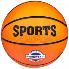 Мяч баскетбольный №7, 500г, резин.,"Sports"