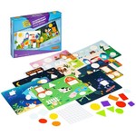 Игра на липучках BONDIBON. ГЕОМЕТРИЧЕСКИЕ АППЛИКАЦИИ 3+