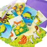 Настольная игра "КУ-КА-РЕ-КУ! И ВСЕ, ВСЕ, ВСЕ…" 3 в 1 Играй Думай Учись Bondibon