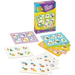 Настольная игра ЛОТО "ИЗУЧАЕМ АЛФАВИТ" Играй Думай Учись Bondibon