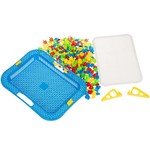 Мозаика для малышей Bondibon, 389 дет., игр.панель-чемод., верт. крепл., BOX