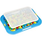 Мозаика для малышей Bondibon, 389 дет., игр.панель-чемод., верт. крепл., BOX