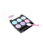 Набор детской декор., косметики Bondibon Eva Moda, CRD 19х1,8х26 см; тени для век -6шт.(4,8г) / лак для ногтей -3шт.(19,5мл)/ разделитель для ногтей -1шт. / аппликатор -1шт. / пилочка для ногтей -1шт.,арт.J-601.