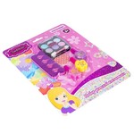 Набор детской декор., косметики Bondibon Eva Moda, CRD 19х1,8х26 см; тени для век -6шт.(4,8г) / лак для ногтей -3шт.(19,5мл)/ разделитель для ногтей -1шт. / аппликатор -1шт. / пилочка для ногтей -1шт.,арт.J-601.