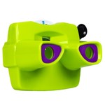Очки 3D зелёные тм Bondibon, цветные cтереодиапозитивы 2 диска со слайдами космос и динозавры, CRD 19,8x21,4x8см, арт. MB8203.