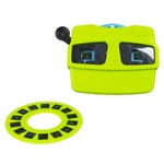 Очки 3D зелёные тм Bondibon, цветные cтереодиапозитивы 2 диска со слайдами космос и динозавры, CRD 19,8x21,4x8см, арт. MB8203.