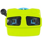 Очки 3D зелёные тм Bondibon, цветные cтереодиапозитивы 2 диска со слайдами космос и динозавры, CRD 19,8x21,4x8см, арт. MB8203.