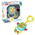 Игр.разв.погрем. пласт., СОВА, BABY YOU BONDIBON, подвеска музыкальная на бат., BOX