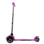 Самокат для детей Novatrack Disco-kids Start, свет.колеса PU пер.120*24  задн.76*24мм