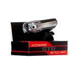Фонарь передний STG FL1547  300lm 1200 mAH + крепеж на шлем.