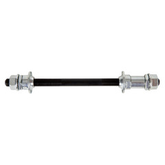 Ось с подшипниками для втулок  SF A03R 32H,O.L.D. 130MM; AXLE S45C 3/8"; CP FINISH; 3/8"; под болты